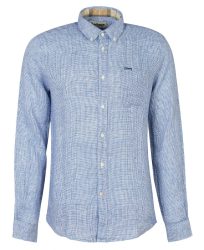 Barbour Linton Tailored Linen Shirt-XL XL