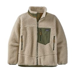Patagonia - K's Retro-X Jkt-XS, Retro-X Jacke, XS, Beige