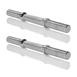 HAMMER Hanteln und Gewichte Kurzhantelstangen-Set 30 mm 35 cm