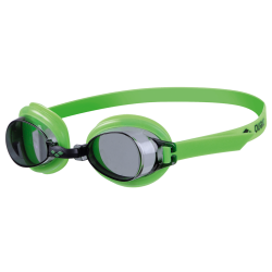 Arena Jr Bubble 3 Schwimmbrille grün, Harte GläserUnverspiegelte Gläser