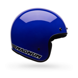 Bell Moto Magnum Solid Jethelm - blau
