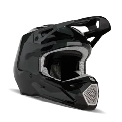 Fox Racing V1 Bnkr Helm SCHWARZ
