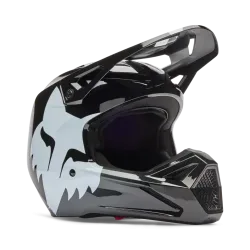 Fox Racing V1 Shield Helm SCHWARZ
