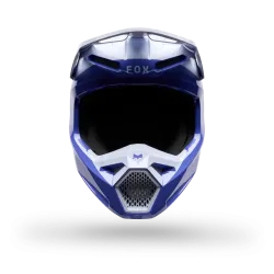 Fox Racing Yth V1 Noble Helm BLAU