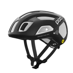POC Ventral Air MIPS NFC Velohelm - Uranium Black / Hydrogen White Matt