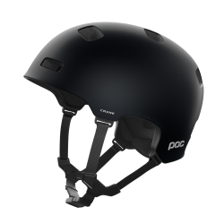 POC Crane MIPS Velohelm - Uranium Black Matt