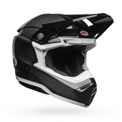 Bell Moto-10 Sphr Glone sizes Bk/Wh - schwarz
