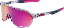 100% Brille S2 Polished Translucent Grey -Purple Multilayer Mirro