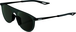 100% Legere Coil Brille Soft Tact Black - Smoke Lens