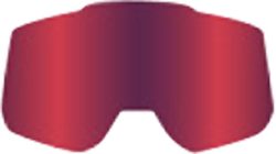 100% NORG Replacement - HiPER Dual Pane Mirror Dark Red Lens