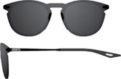 100% Legere Round Brille Polished Black - Smoke Lens