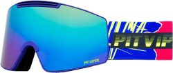 Pit Viper The Long Track Proform Goggle - Blue-Purple