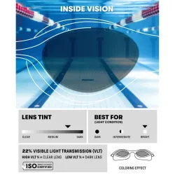 Arena The One Plus Schwimmbrille weiss,