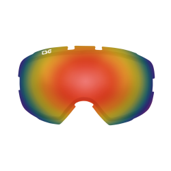 TSG Ersatzlinse Goggle One - rainbow chrome