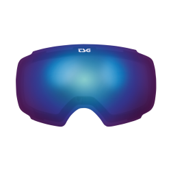 TSG Ersatzlinse Goggle Two - blue chrome