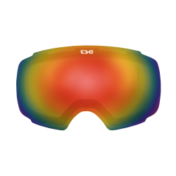 TSG Ersatzlinse Goggle Two - rainbow chrome