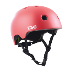 TSG Velohelm Meta Solid Color - satin gentle red