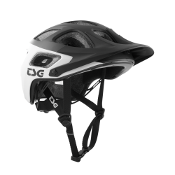 TSG Velohelm Seek Graphic Design - block white-black