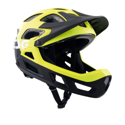 TSG Velohelm Kinder Seek Fr Graphic Design - flow black-yellow