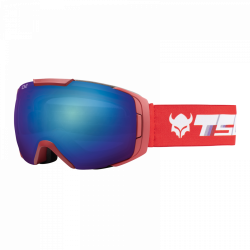 TSG Skibrille One - red stripes