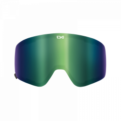 TSG Ersatzlinse Goggle Four S - green chrome