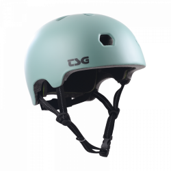 TSG Velohelm Kinder Meta Solid Color - satin oil blue