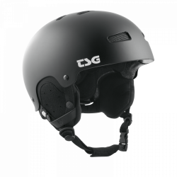 TSG Skihelm Arctic Kraken Solid Color - satin black