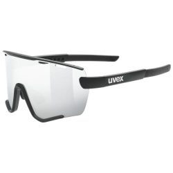 Uvex Sportstyle 236 Sportbrille Set - Black Matt Mirror Silver, Clear