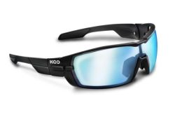 Einzelstück Koo Sportbrille Open - Black Matt, Super Blue