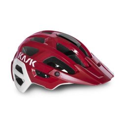 Kask Velohelm Rex - Red/White