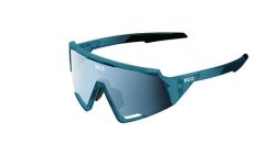 KOO Spectro Sportbrille - teal blue glass/turquoise mirror lenses