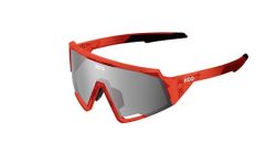 KOO Spectro Sportbrille - red glass/smoke mirror lenses