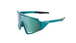 KOO Spectro BORA Sportbrille - metallic green/green mirror lenses