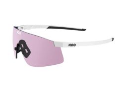 KOO Nova Sportbrille Running - white matt/photochromic
