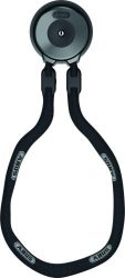 Abus Wandanker WCH90 mit Kette 9KS/130 - schwarz