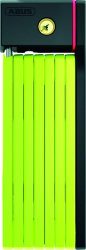 Abus Faltschloss uGrip Bordo Big 5700/100 mit Halter SH 5700/100 - lime