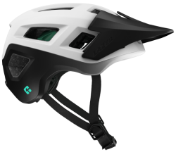 LAZER Unisex MTB Coyote KinetiCore Helm - white black