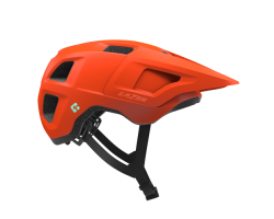 LAZER Unisex MTB Lupo KinetiCore Helm - matte flash orange