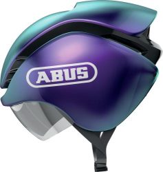 Einzelstück ABUS Velohelm GameChanger TRI - Flip Flop Purple Shiny