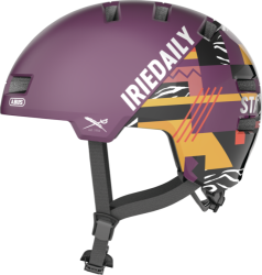 ABUS Velohelm Skurb ACE - Iriedaily Plum