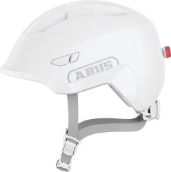 Abus Kinder Velohelm Smiley 3.0 ACE LED - pure white