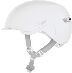 Einzelstück Abus Velohelm HUD-Y - pure white