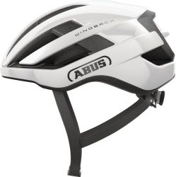 Abus Velohelm WingBack - shiny white
