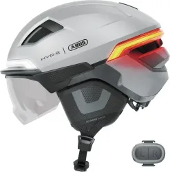 Abus Velohelm HYP-E ACE - gleam silver