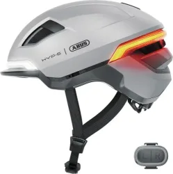 Abus Velohelm HYP-E - gleam silver