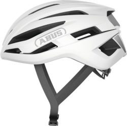 Einzelstück Abus Velohelm STORMCHASER ACE - polar white