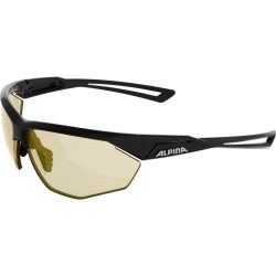 Alpina Nylos Hr Sportbrille - black matt, yellow cat.1