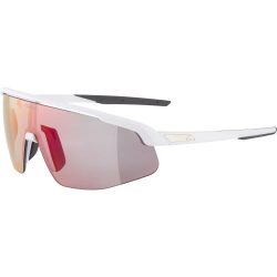 Alpina Turbo Pro Qv Sonnenbrille - white matt, qv rainbow cat.1-3