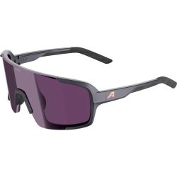 Alpina Lumin Sportbrille - gun-metal matt, pink cat.1