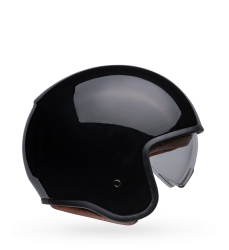 Bell Moto Tx-501 Solid Jethelm - schwarz